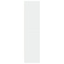 Voir la diapositive 5 : VIDAXL Garde-robe Blanc 100x50x200 cm Bois d'ingenierie
