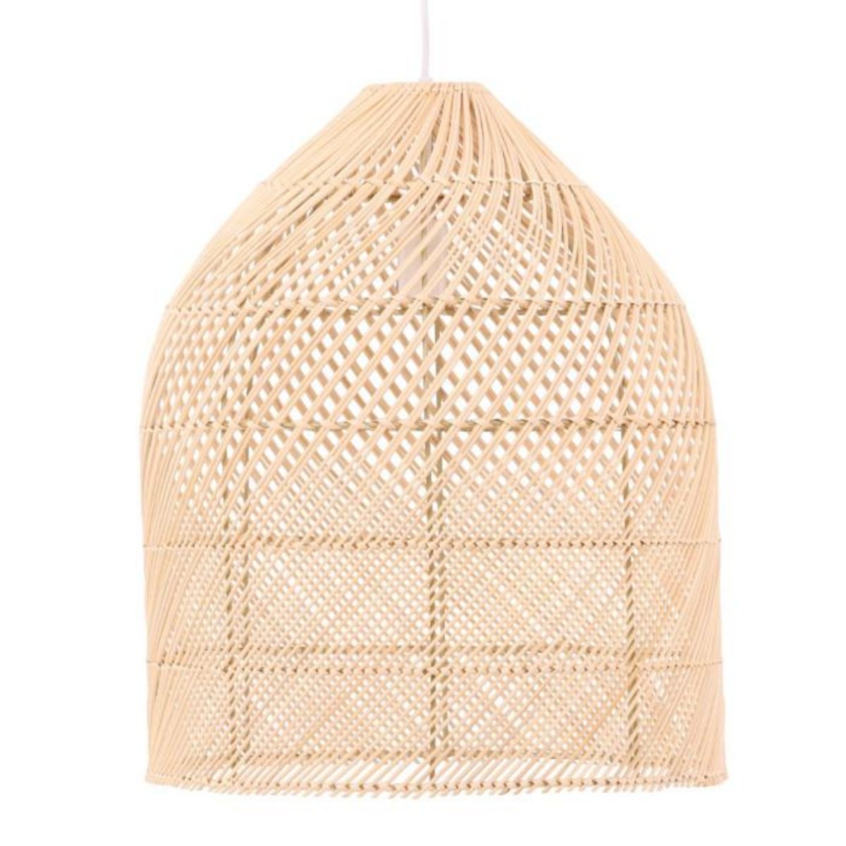 Paris Prix Lampe Suspension en Rotin  Brivela  53cm Naturel