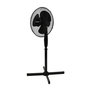 Voir la diapositive 2 : OCEANIC Ventilateur de pied - OCEANIC - 45 W - Ø 41 cm - 3 vitesses - Oscillant - Inclinable - Noir