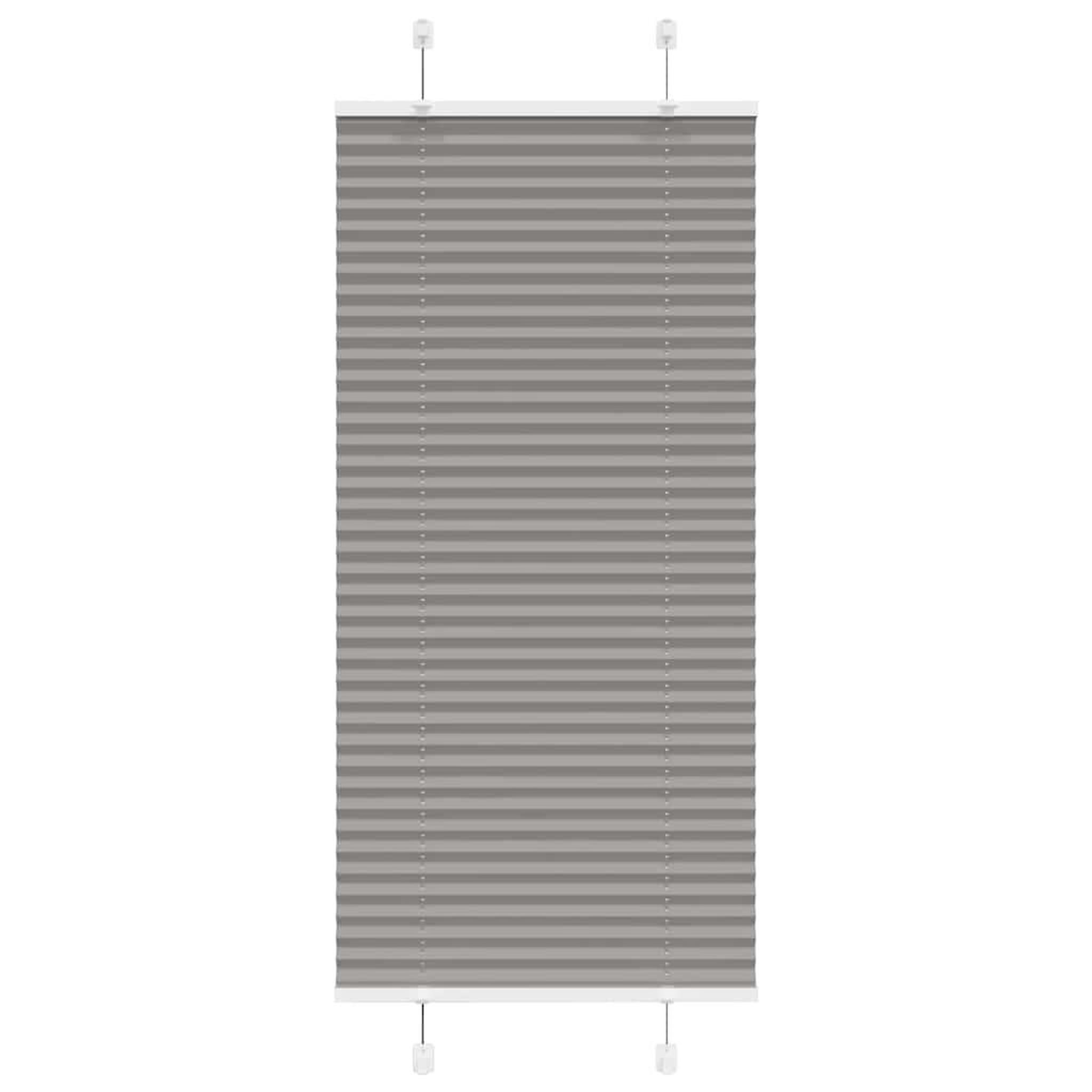 VIDAXL Store plisse anthracite 60x150 cm largeur du tissu 59,4 cm