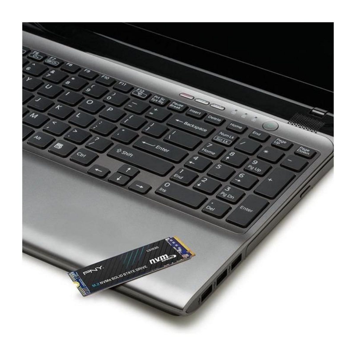 PNY Disque SSD Interne - PNY - CS1030 M.2 GEN3 - 250 Go - NVMe M280CS1030-250-RB