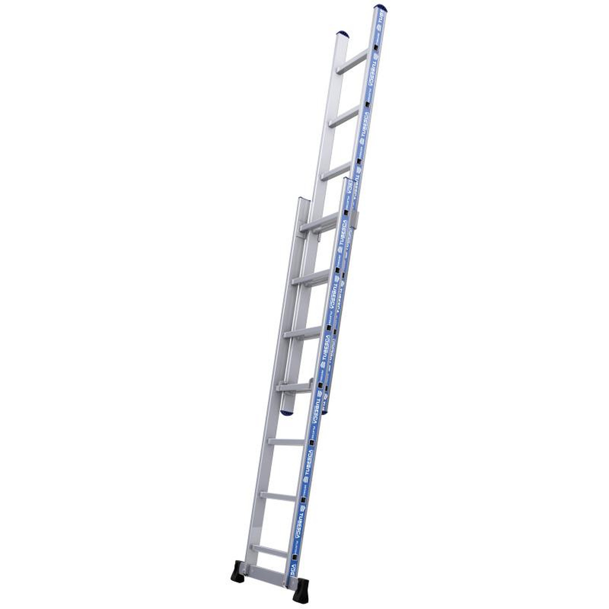 Voir la diapositive 1 : TUBESCA Échelle Platinium coulisse à main 2 plans 3m46 TUBESCA COMABI 2422807