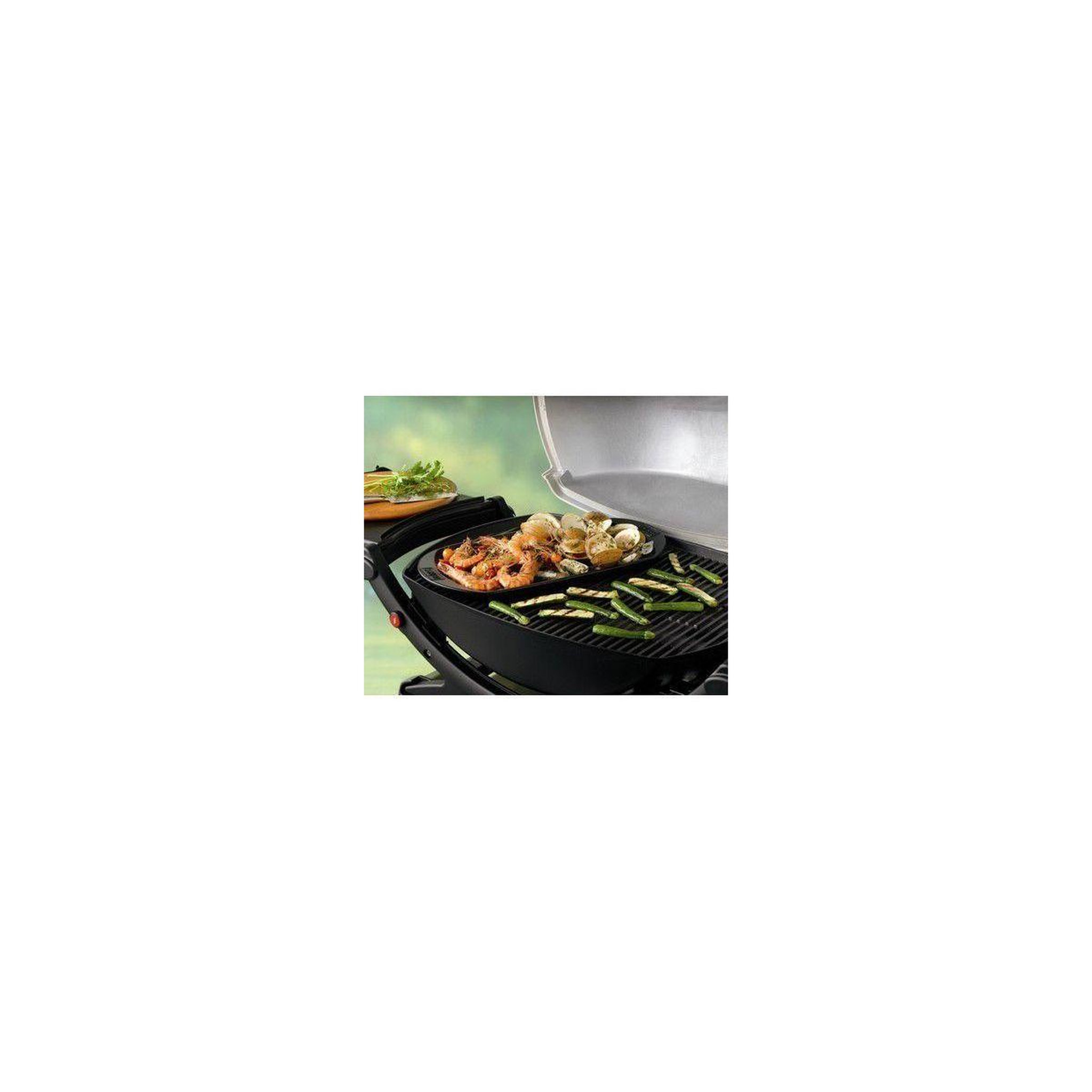 Voir la diapositive 5 : Weber Plancha pour barbecue céramique pm pour charbon & gaz
