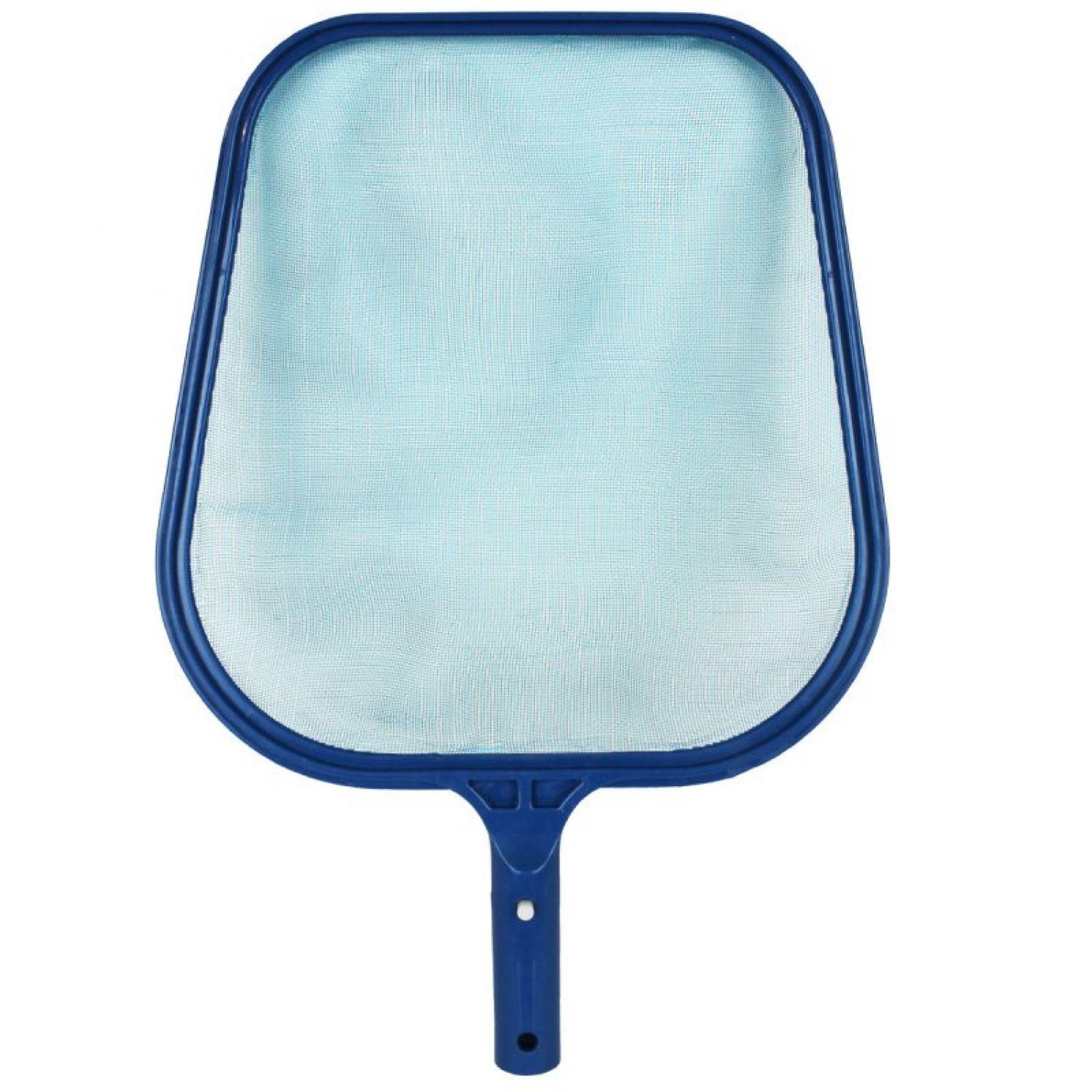 Voir la diapositive 1 : LINXOR Tête d'épuisette de surface bleu pour piscine adaptable sur manche standard ou télescopique