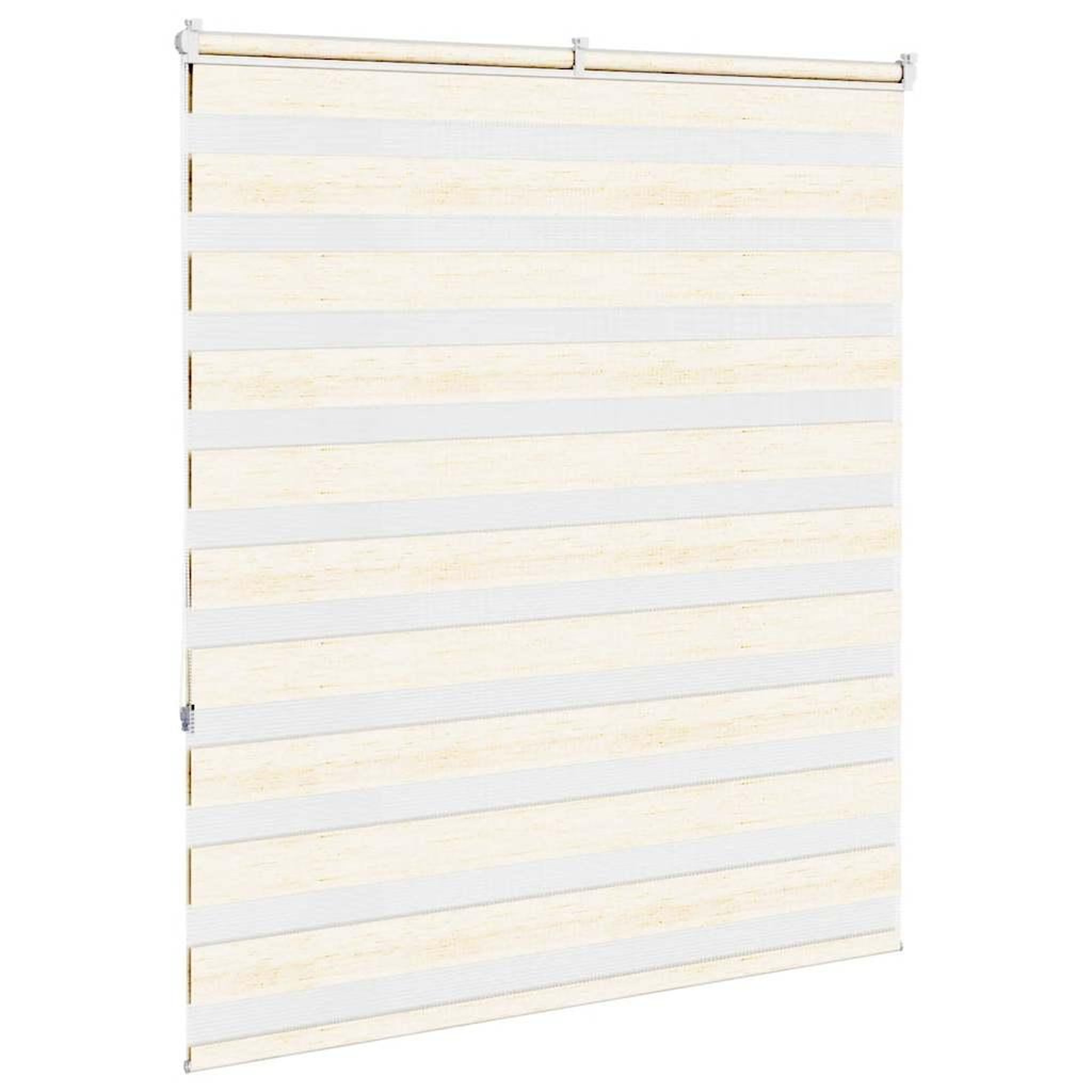 Voir la diapositive 4 : VIDAXL Store zebre beige marbre largeur du tissu 115,9 cm polyester