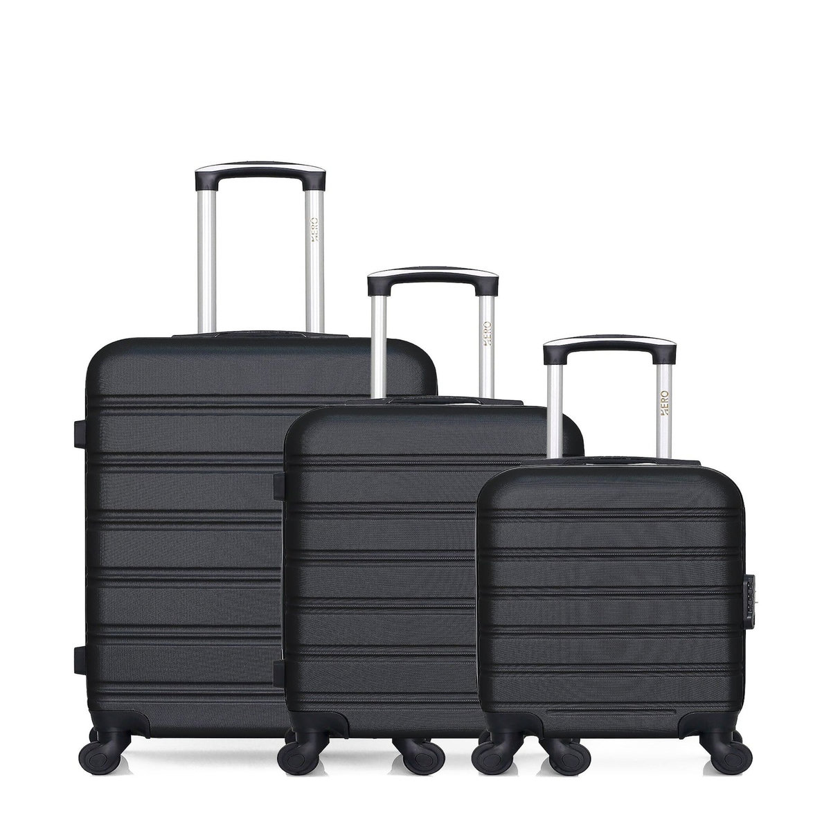 HERO HERO - LOT DE 3 - VALISE WEEKEND , VALISE CABINE ET VALISE CABINE XXS RENOSO