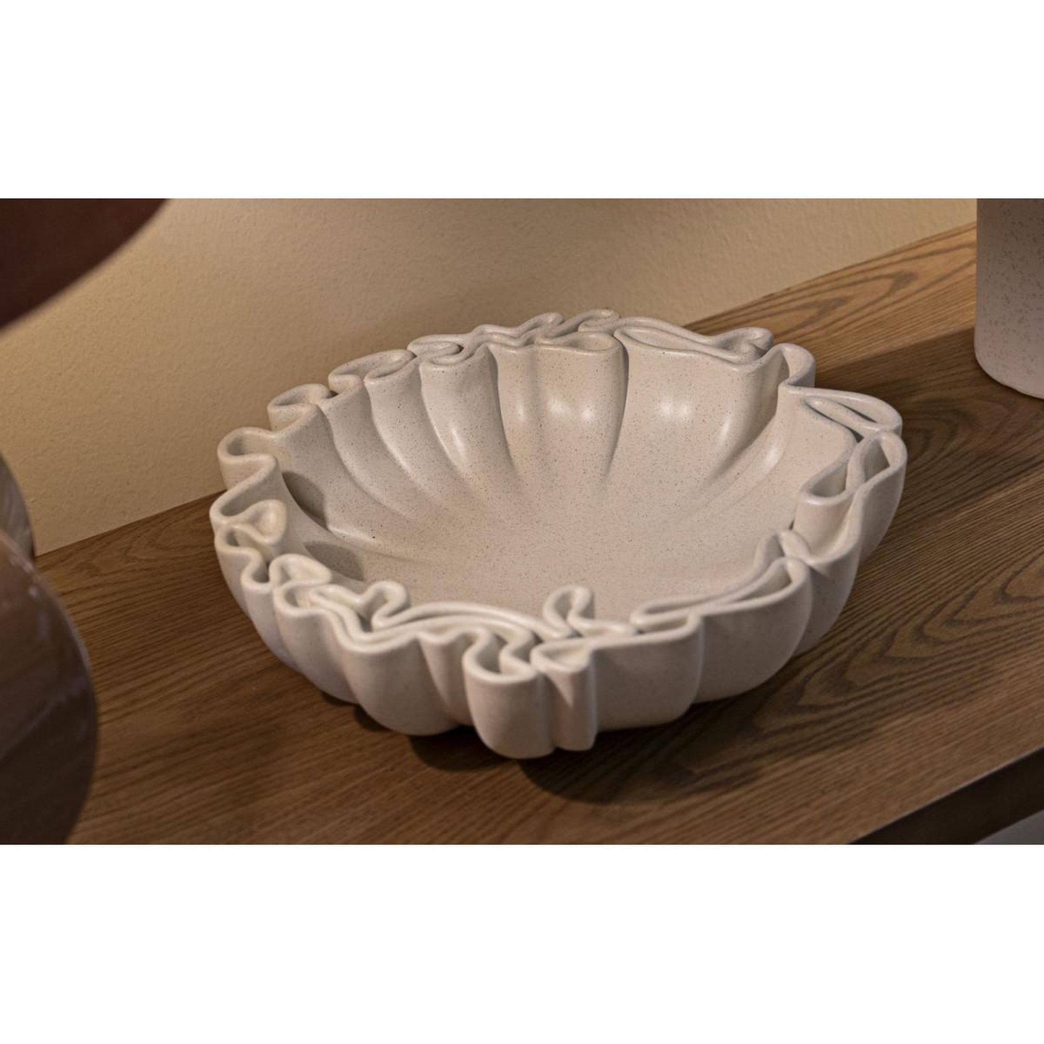 Voir la diapositive 5 : Paris Prix Vide-poche design  stons  30cm crème