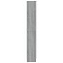 Voir la diapositive 4 : VIDAXL Armoire a vitrine Sonoma gris 82,5x30,5x185,5cm Bois ingenierie