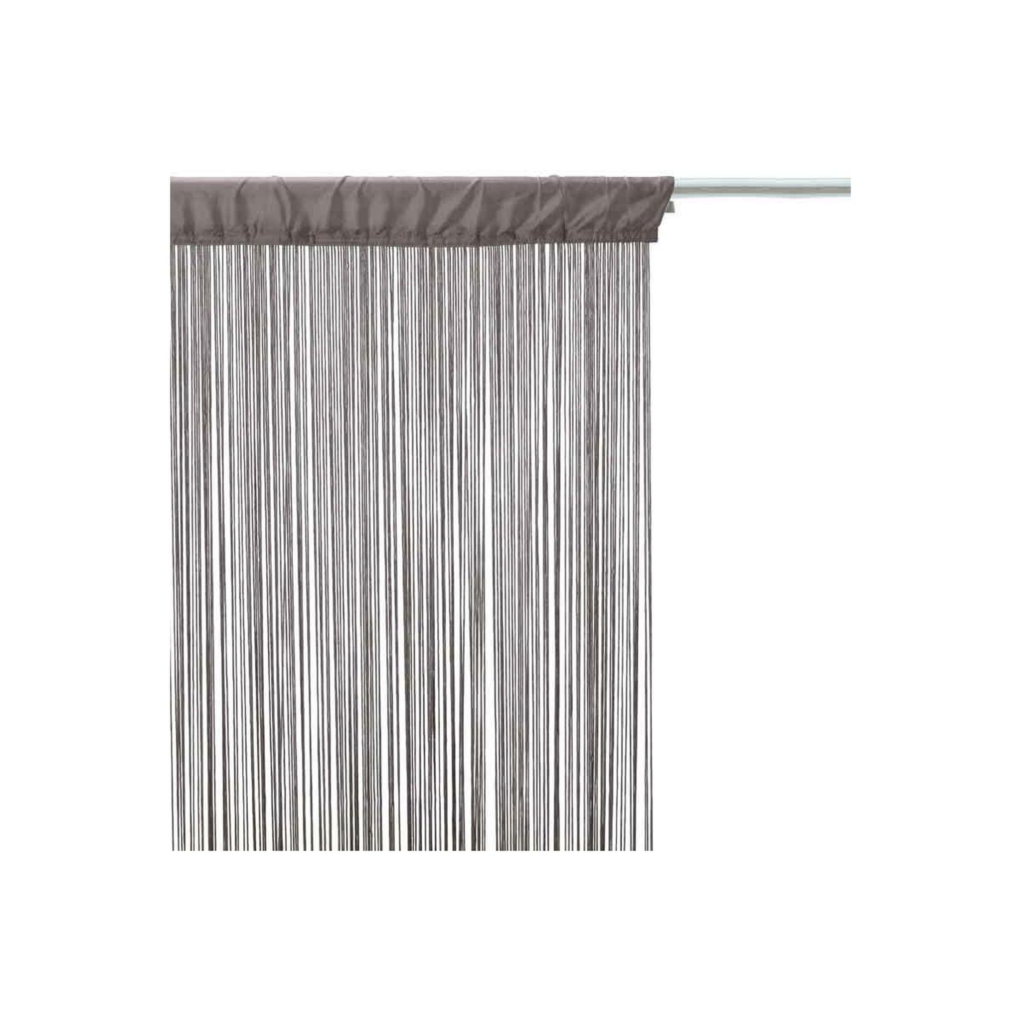 Voir la diapositive 2 : ATMOSPHERA Rideau fil  guopo  90x200cm gris