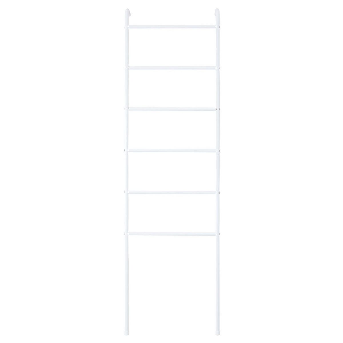 IDIMEX Echelle MORBIO porte-serviettes avec 6 barreaux, en métal