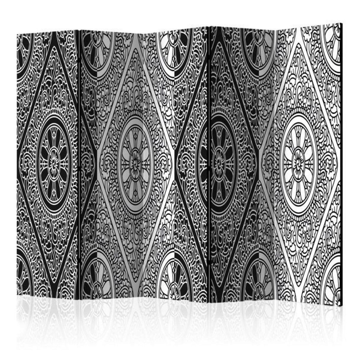 Paris Prix Paravent 5 Volets  Ethnic Monochrome  172x225cm