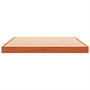 Voir la diapositive 5 : VIDAXL Cadre de lit sans matelas cire marron 120x200cm bois pin massif