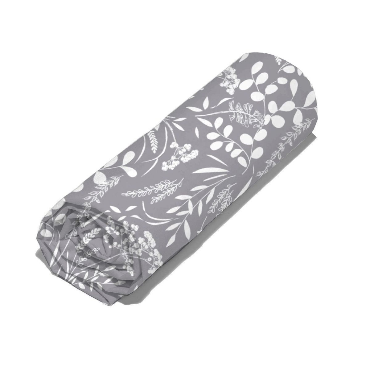 Drap housse fantaisie en coton 57 fils GRAMINÉES