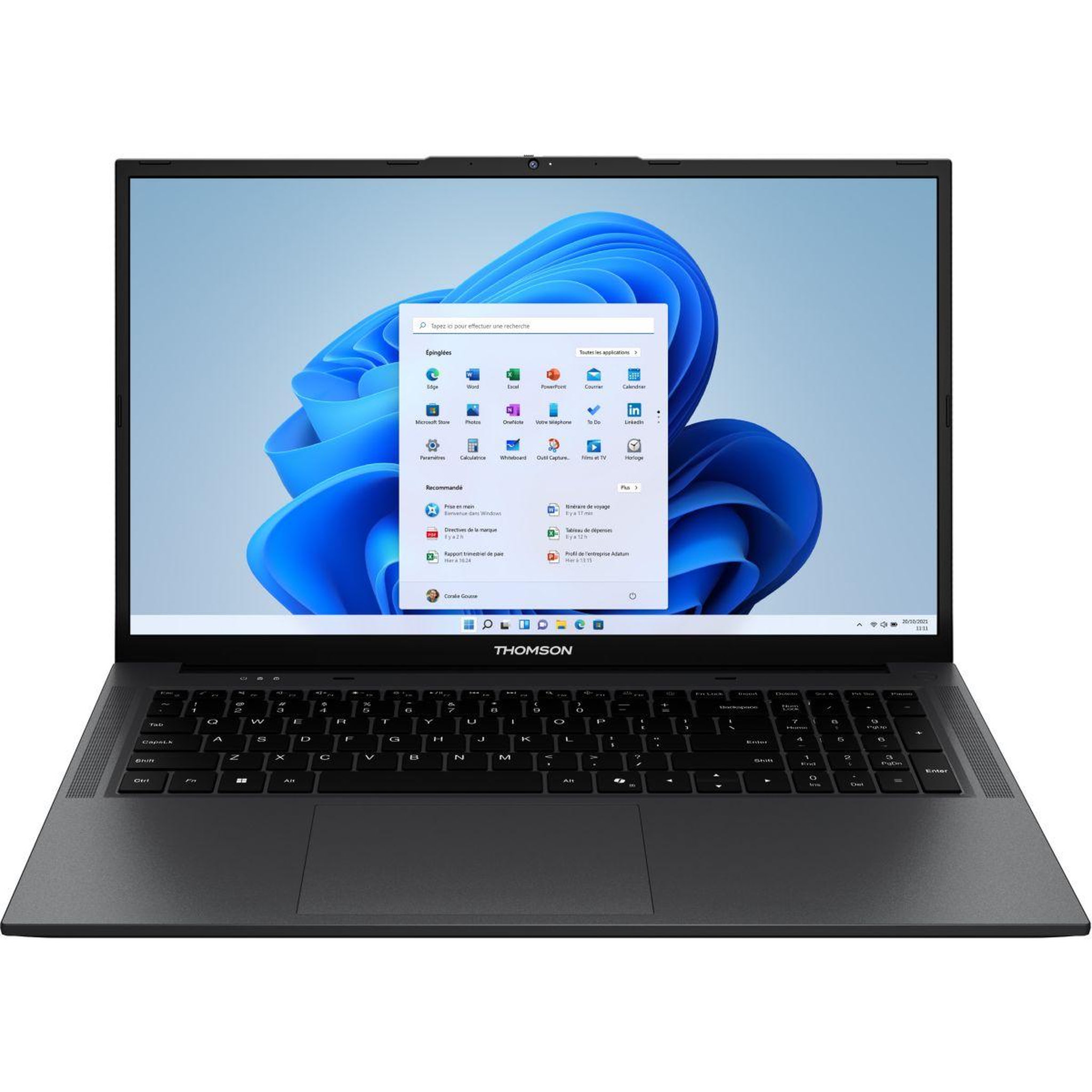 THOMSON Ordinateur portable n17r5-16tu512 17  amd ryzen 5 7530u 16 go ram ddr4 ssd 512 go