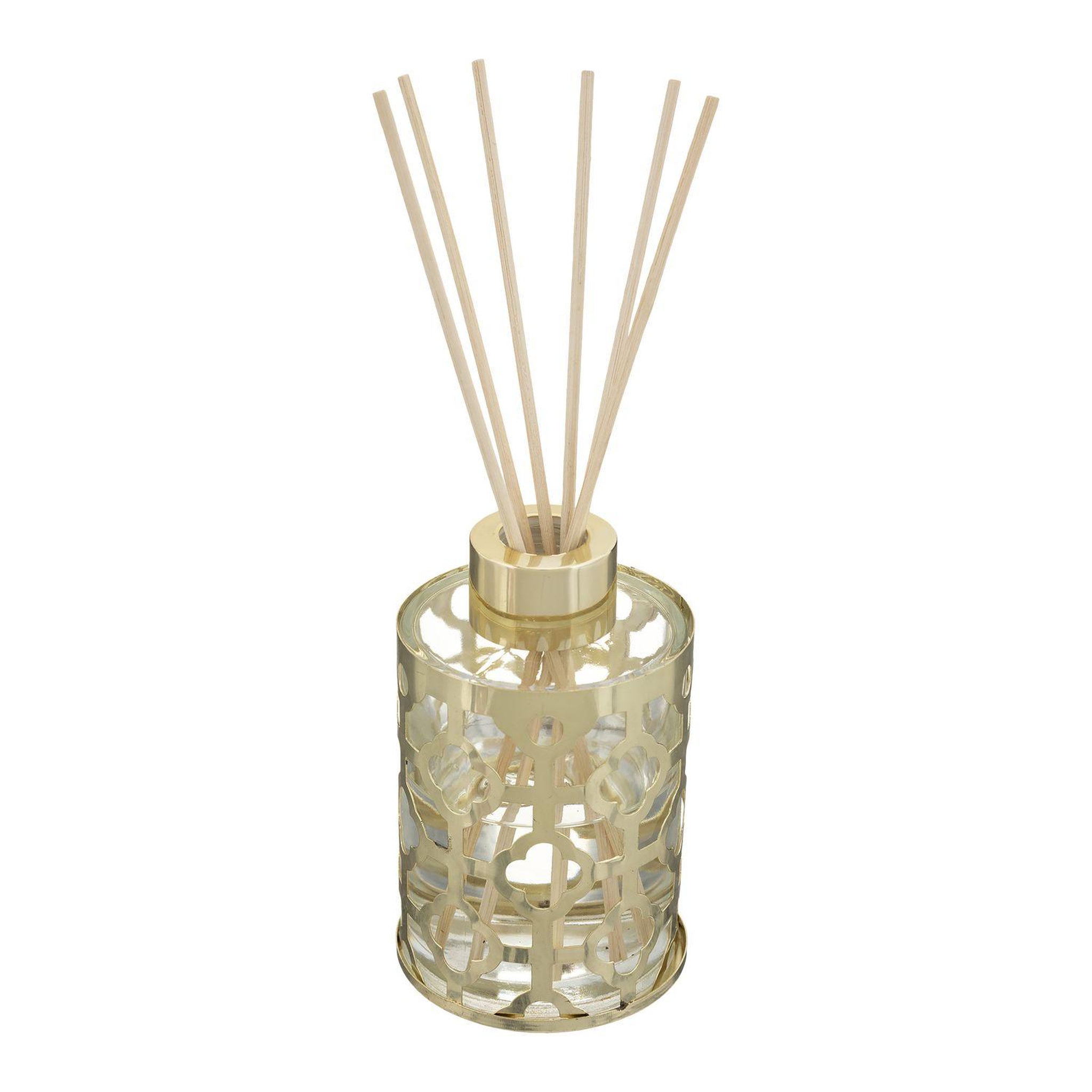 Voir la diapositive 3 : FEERIC LIGHT & CHRISTMAS Coffrets 2 bougies et diffuseur 100 ml - doré et rouge