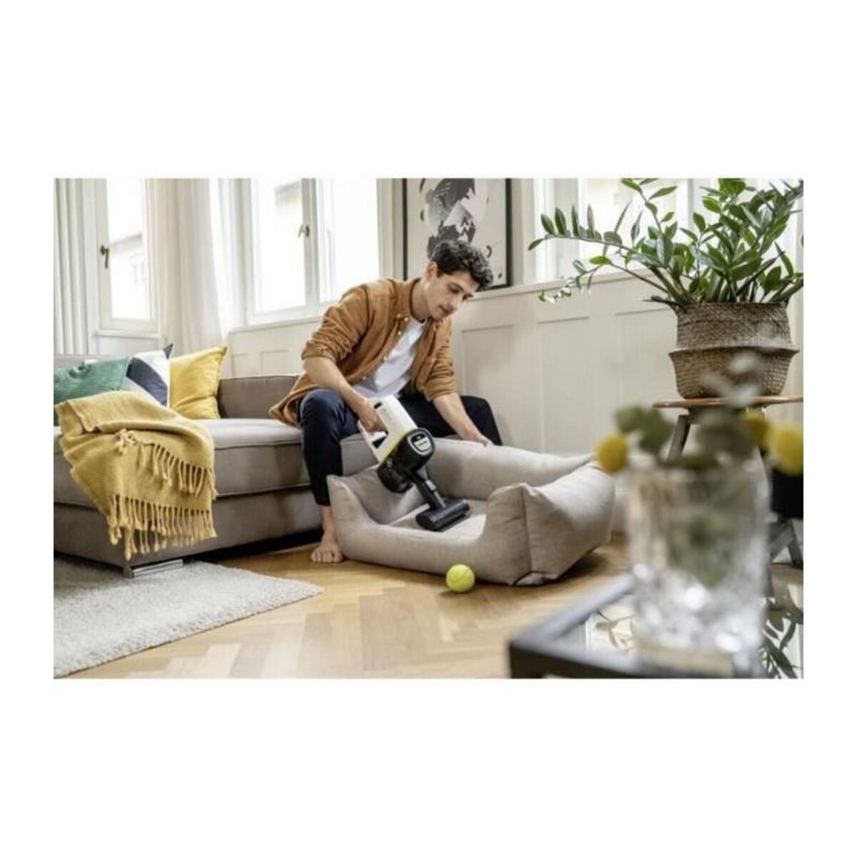 KÃ¤rcher KARCHER VC 4 Cordless myHome Pet - Aspirateur balai