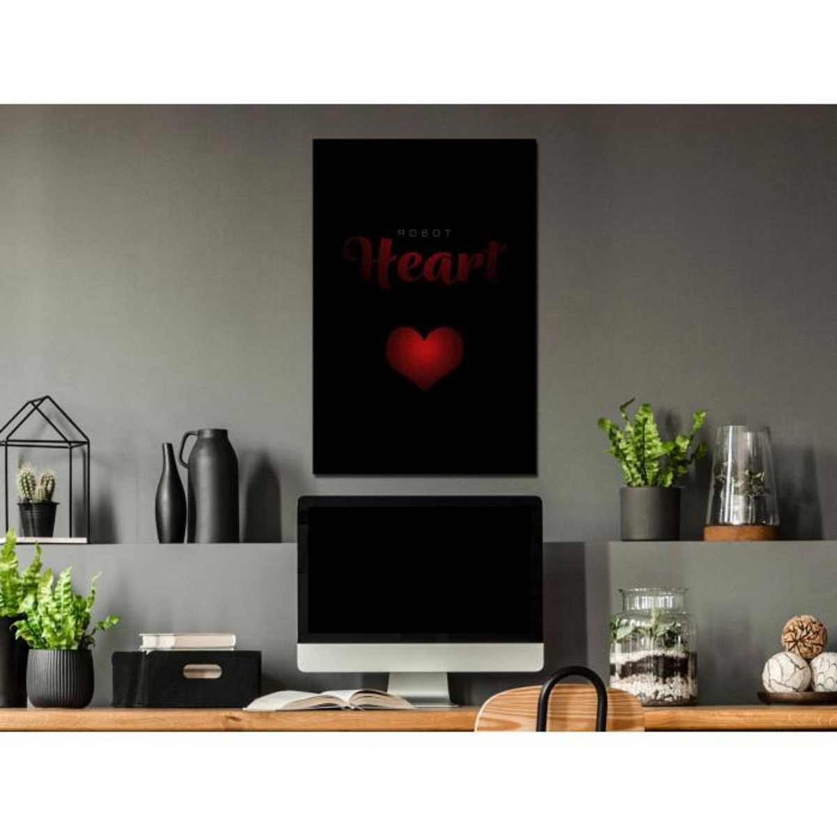 Paris Prix Tableau Imprimé  Robot Heart