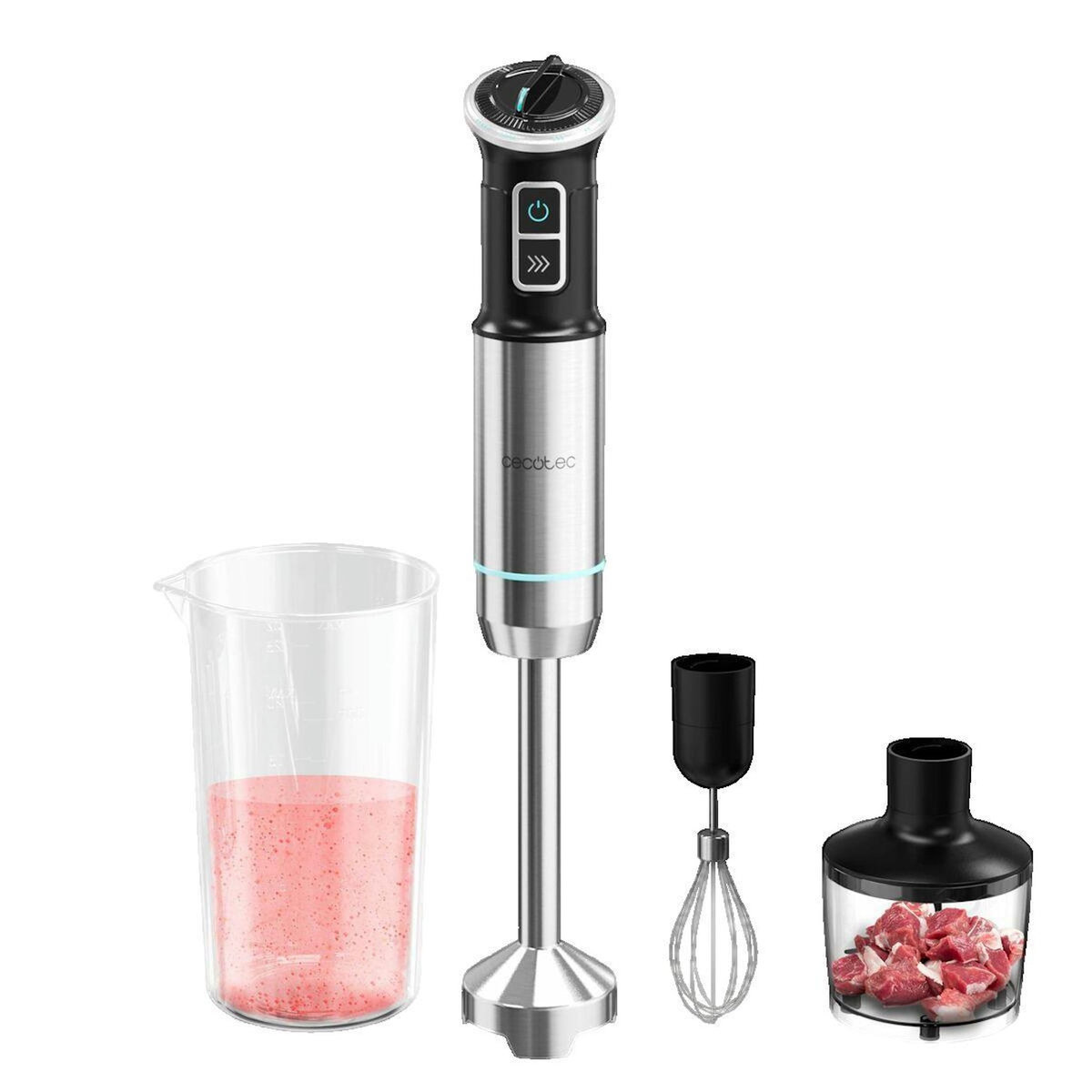 CECOTEC Mixeur Plongeant cecotec Professionnel 1100 W Noir