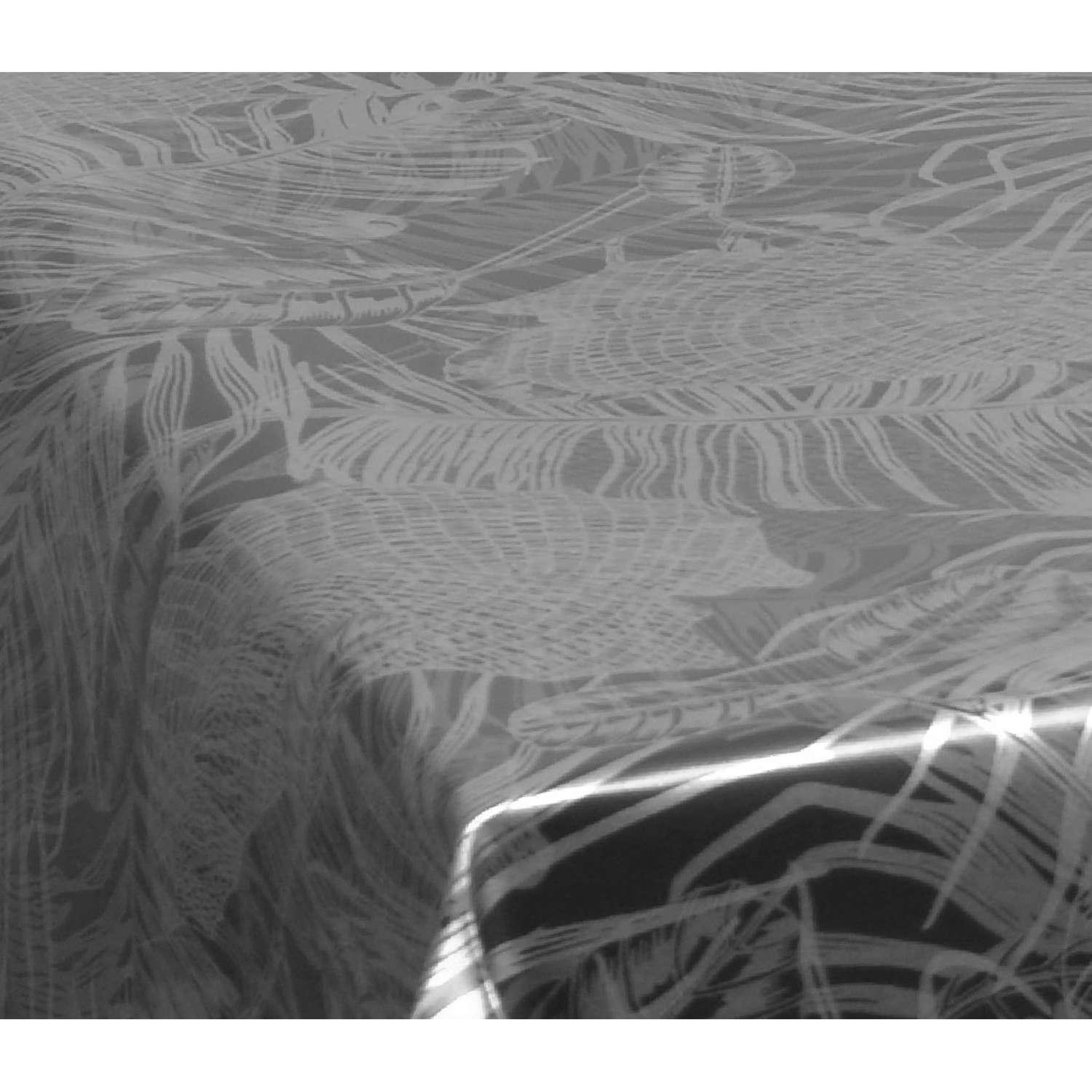 Voir la diapositive 3 : HABITABLE Nappe en toile cirée rectangulaire Vitali - 140 x 200 cm - Noir