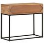 Voir la diapositive 4 : VIDAXL Table console 90x35x76 cm Bois d'acacia massif