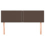 Voir la diapositive 3 : VIDAXL Tetes de lit 2 pcs Marron 72x5x78/88 cm Similicuir