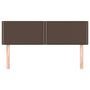 Voir la diapositive 3 : VIDAXL Tetes de lit 2 pcs Marron 72x5x78/88 cm Similicuir