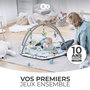Voir la diapositive 3 : KINDERKRAFT Tapis d'éveil 2 en 1 - tapis sensoriel pour bébé