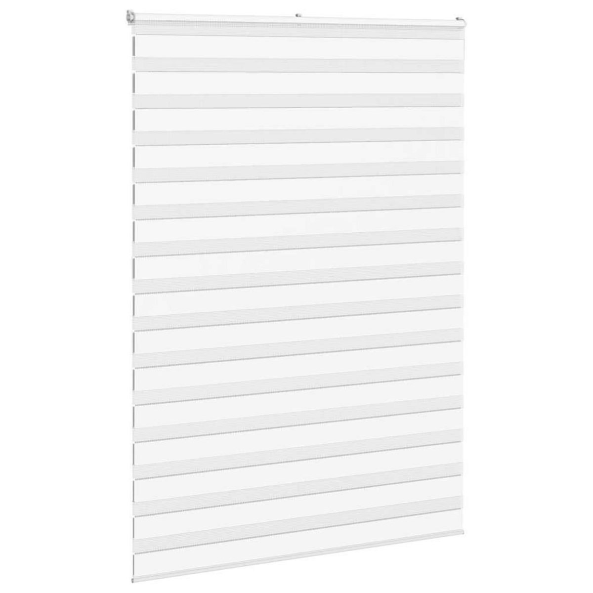 VIDAXL Store zebre blanc 165x200 cm largeur du tissu 160,9cm polyester