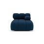 Voir la diapositive 2 : LISA DESIGN Ruby - module d'assise méridienne droite en velours texturé