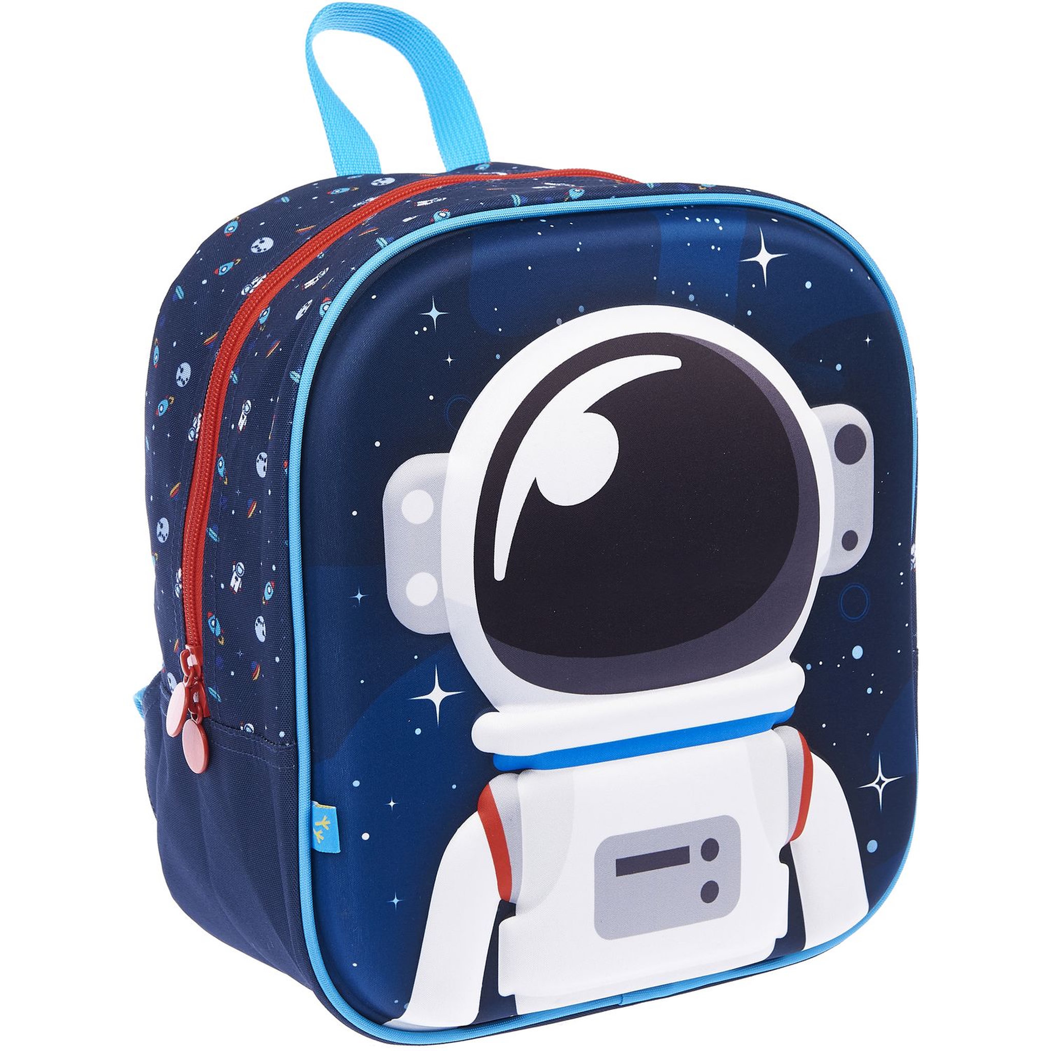 Voir la diapositive 2 : AUCHAN Sac maternelle bleu espace