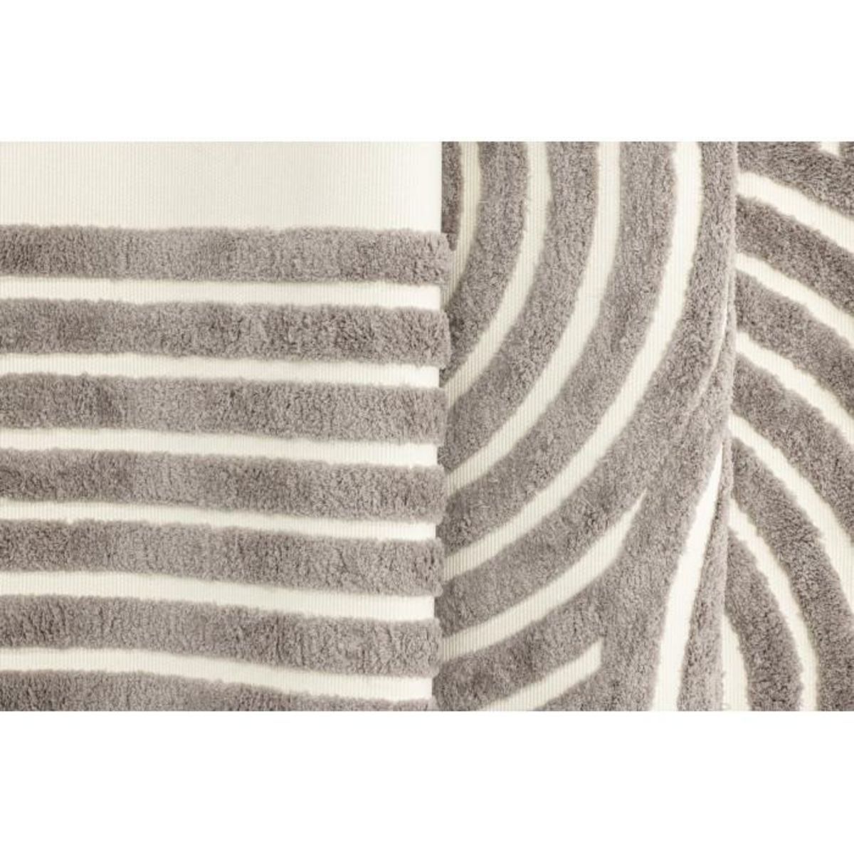Paris Prix Tapis Déco  Nikita  160x230cm Gris