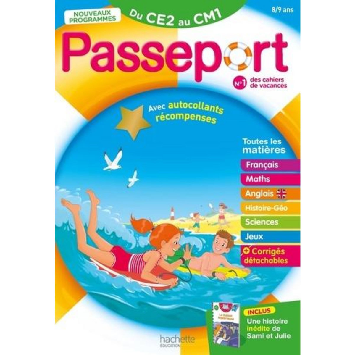 PASSEPORT TOUTES LES MATIERES DU CE2 AU CM1, Bacon Michèle