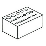 OUTIFRANCE Porte-forêts pour panneau mural (Ø 1 à 13 mm)