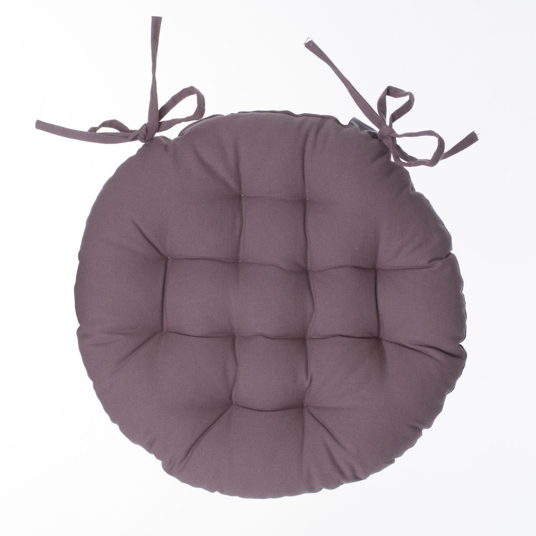 ATMOSPHERA Lot 2x Galette de chaise ronde Alix