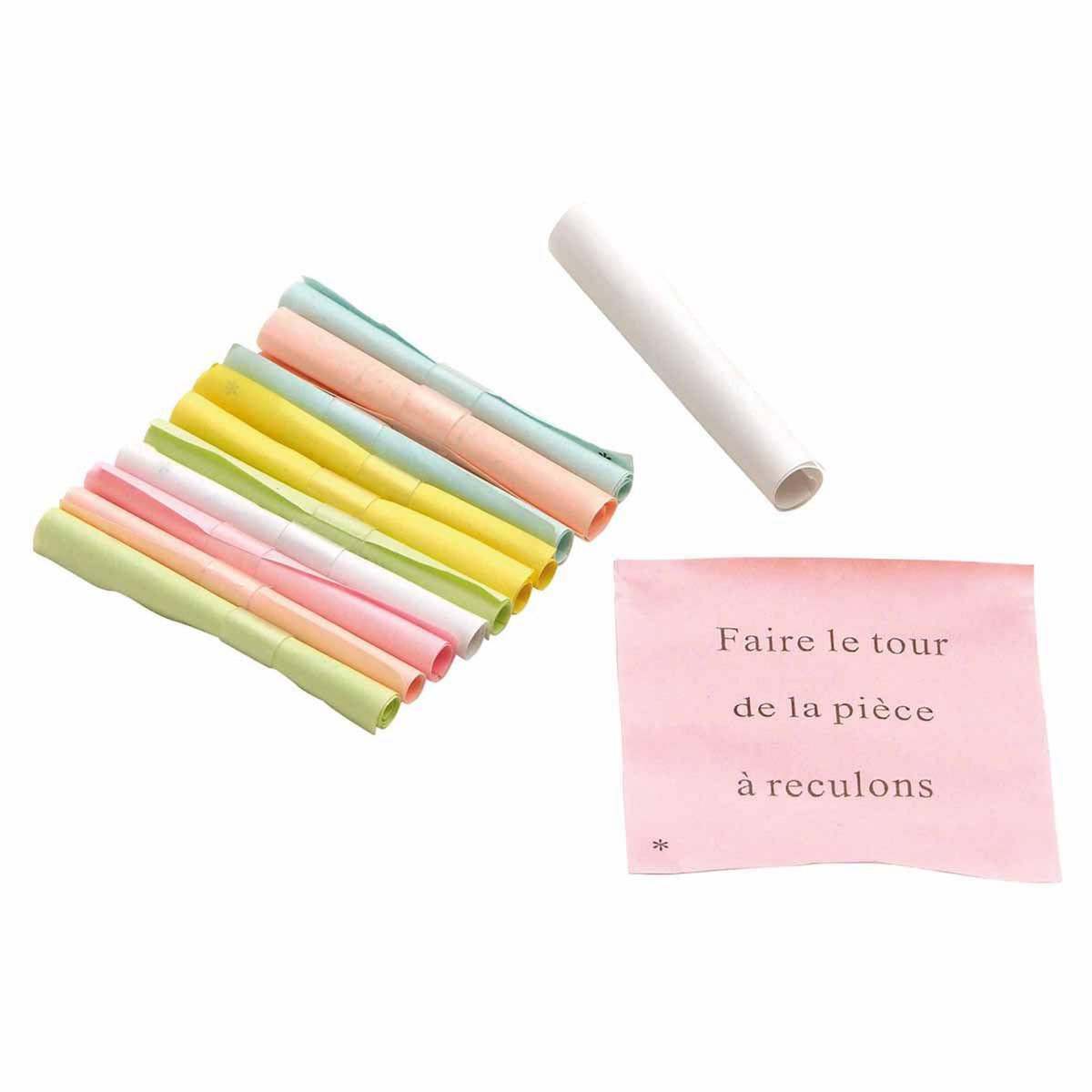 Paris Prix Lot de 12 Gages  Papier  Multicolore