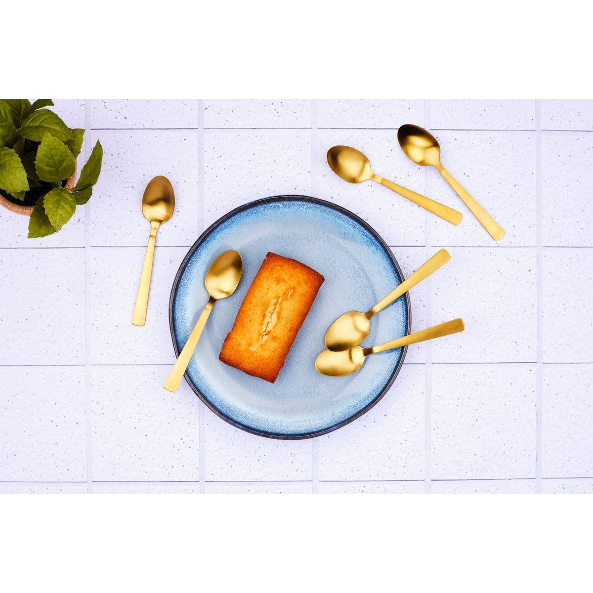 BJORN Coffret 6 petites cuillères TELMO - Gold