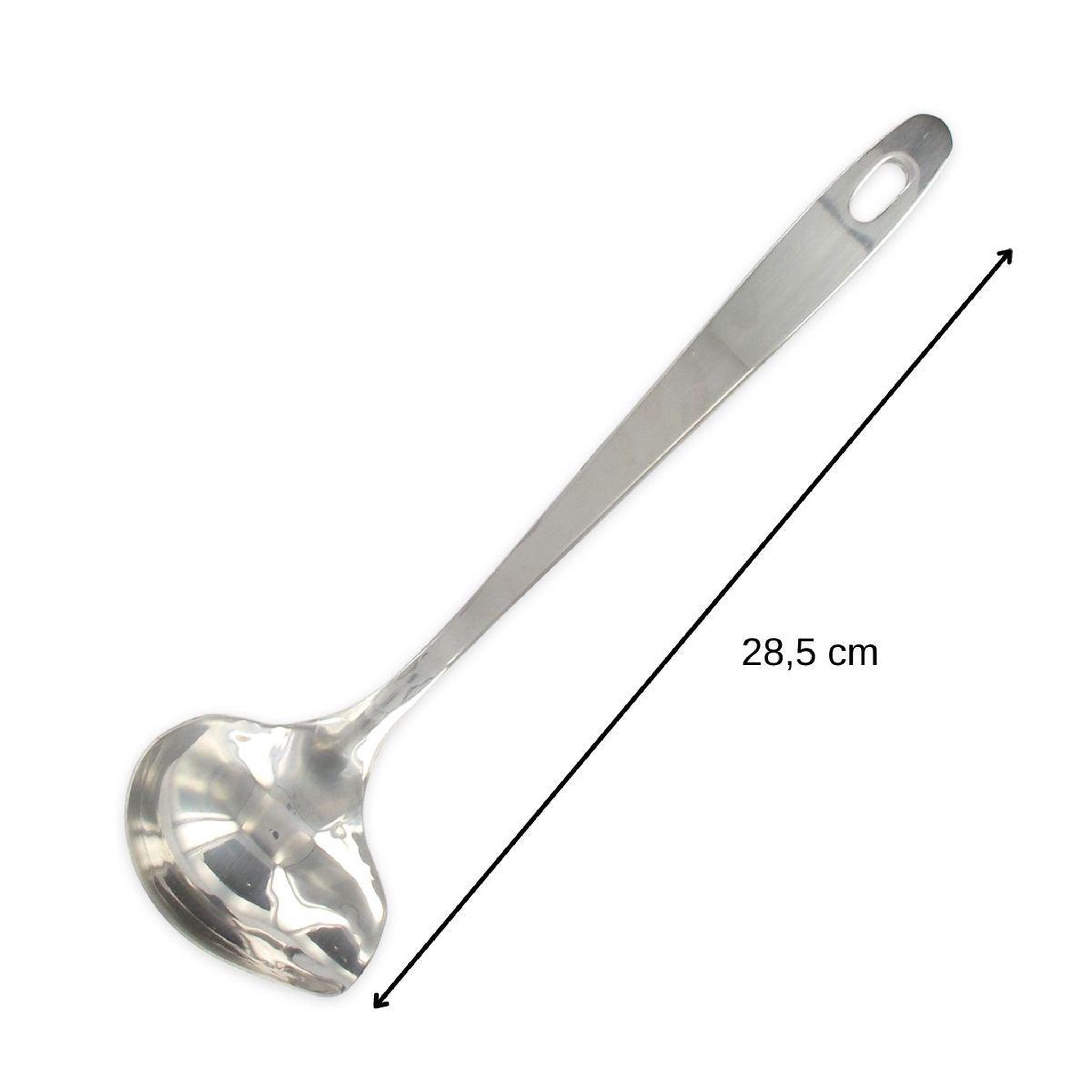 Voir la diapositive 3 : Fackelmann Louche ovale en inox fackelmann oxford