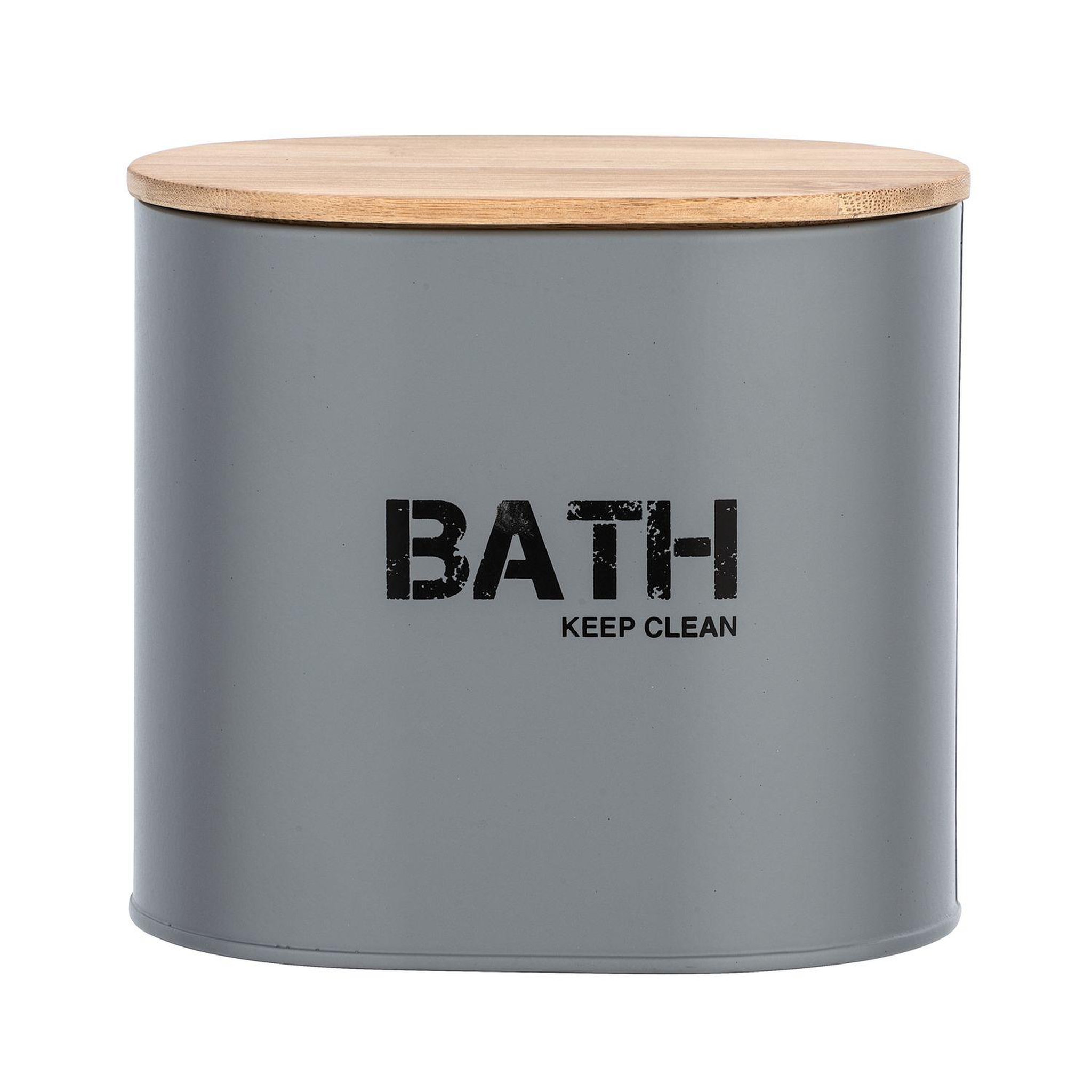 Voir la diapositive 2 : Wenko Boîte de rangement salle de bain gara - l. 14 x h. 13 cm