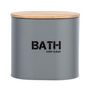 Voir la diapositive 2 : Wenko Boîte de rangement salle de bain Gara - L. 14 x H. 13 cm
