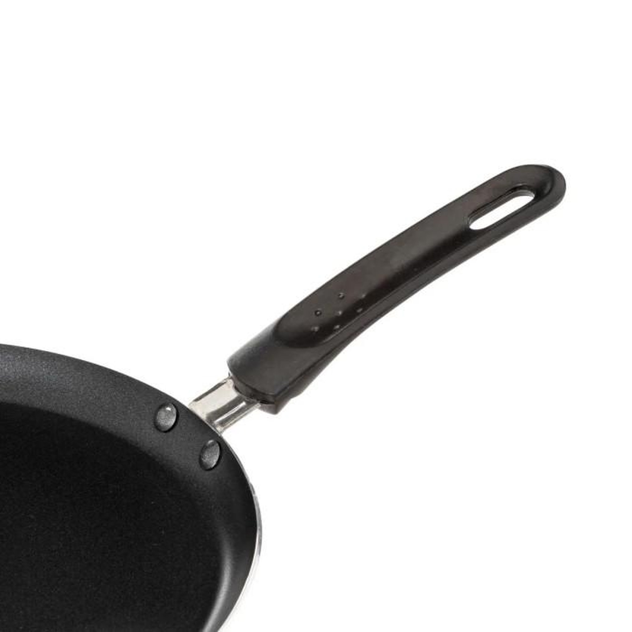 Voir la diapositive 3 : FIVE Poêle à Crêpes  Aluminium  26cm Noir