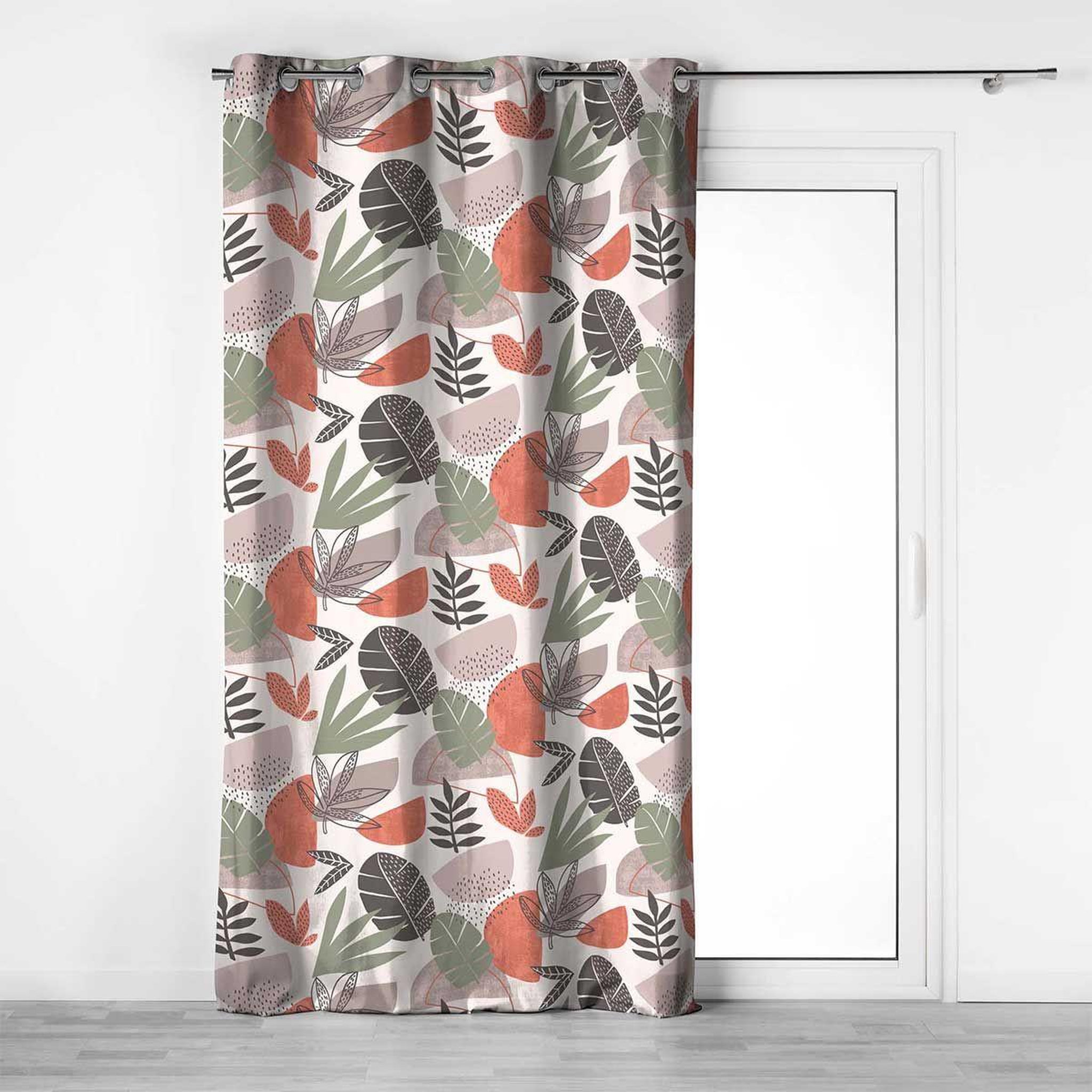 Douceur d'Intérieur Rideau à œillets  bianca  140x240cm multicolore