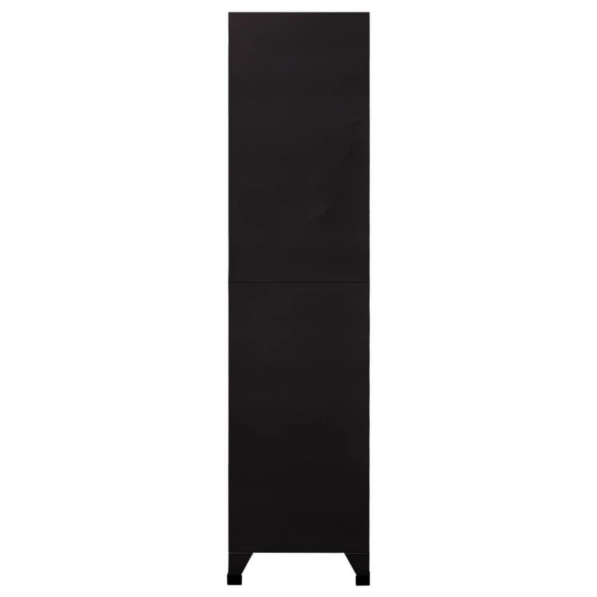 VIDAXL Armoire a casiers Noir 90x40x180 cm Acier