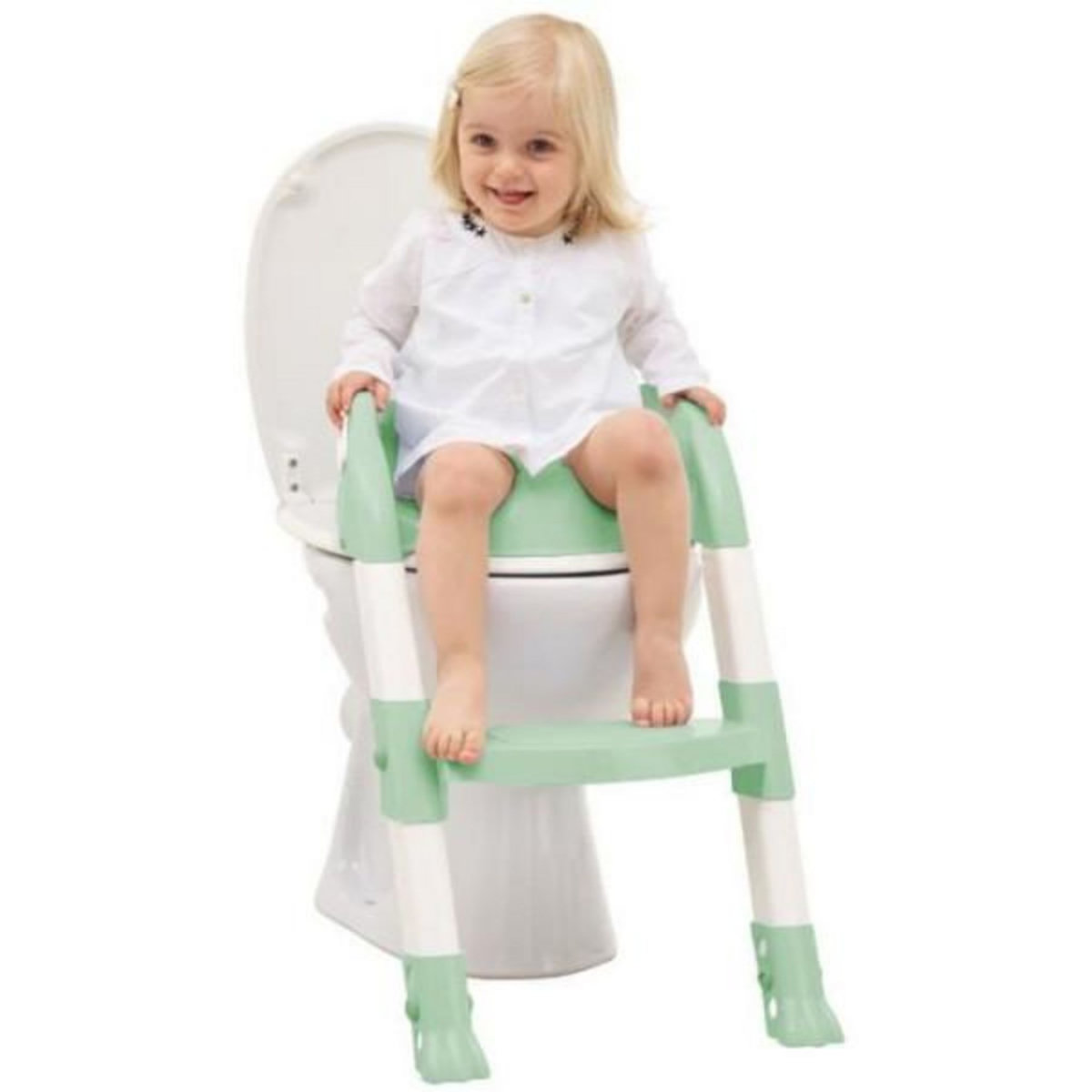THERMOBABY Réducteur WC - THERMOBABY - KIDDYLOO - Vert Céladon - Ajustable