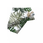 SOLEIL D'OCRE Lot de 3 serviettes de table coton AMAZONIE, par Soleil d'Ocre