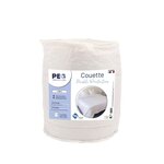 PEG Couette légère en microfibre anti acariens antibacteriens . Coloris disponibles : Blanc