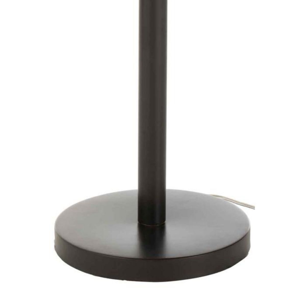 Paris Prix Lampe à Poser Design  Feuille  73cm Noir