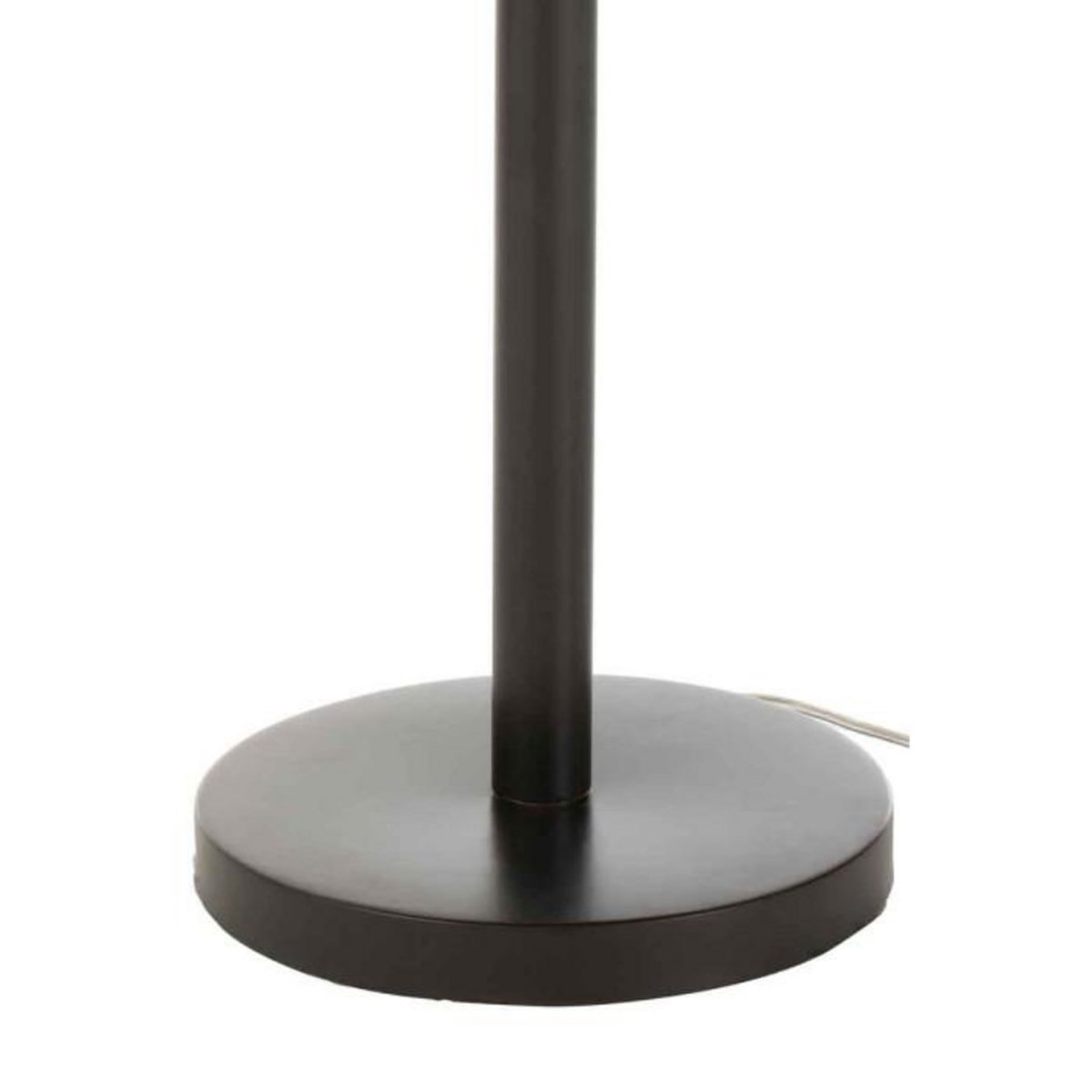 Paris Prix Lampe à Poser Design  Feuille  73cm Noir