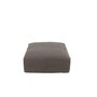 Voir la diapositive 3 : Paris Prix Housse pour Pouf  Monaco  105x105cm Taupe