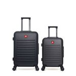 SWISS KOPPER SWISS KOPPER - LOT DE 2 - Valises weekend et cabine WIL. Coloris disponibles : Rouge, Gris, Beige, Rose, Bleu