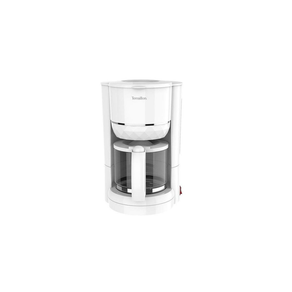 Terraillon Cafetière filtre 10-15 tasses 980w blanc - 15353